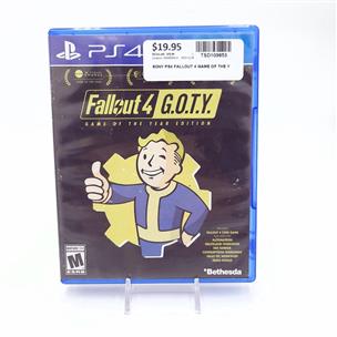 SONY PS4 FALLOUT 4 GAME OF THE YEAR EDITION Good